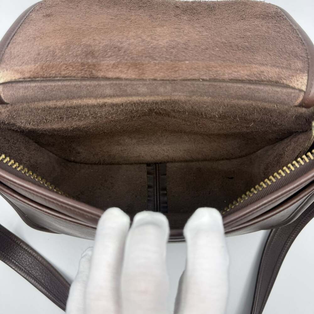 VTG 1997 Coach Patricia's Legacy 9951 Mahogany Brown Leather Shoulder Bag USA - Picture 12 of 16